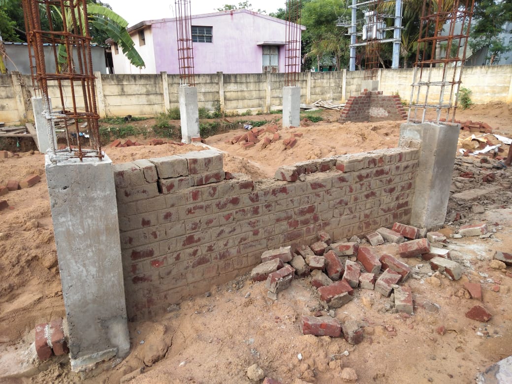 school building collapsed in pudukkottai